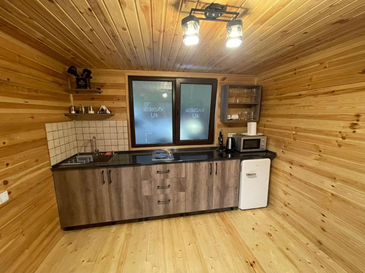 Kazbegi 4 Side Cottages Bagian luar foto